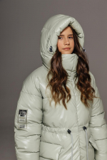 Пальто для девочки GnK ЗС-968 превью фото