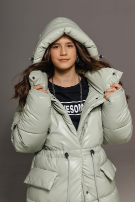 Пальто для девочки Gnk ЗС-968 фото