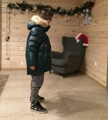 зимняя куртка для мальчика gnk фото