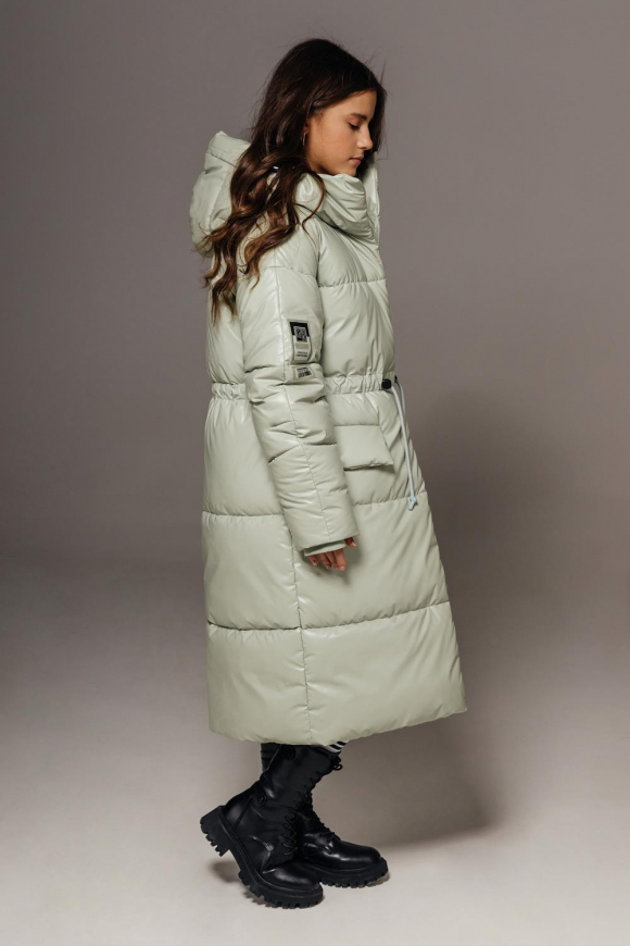 Пальто для девочки GnK ЗС-968 фото